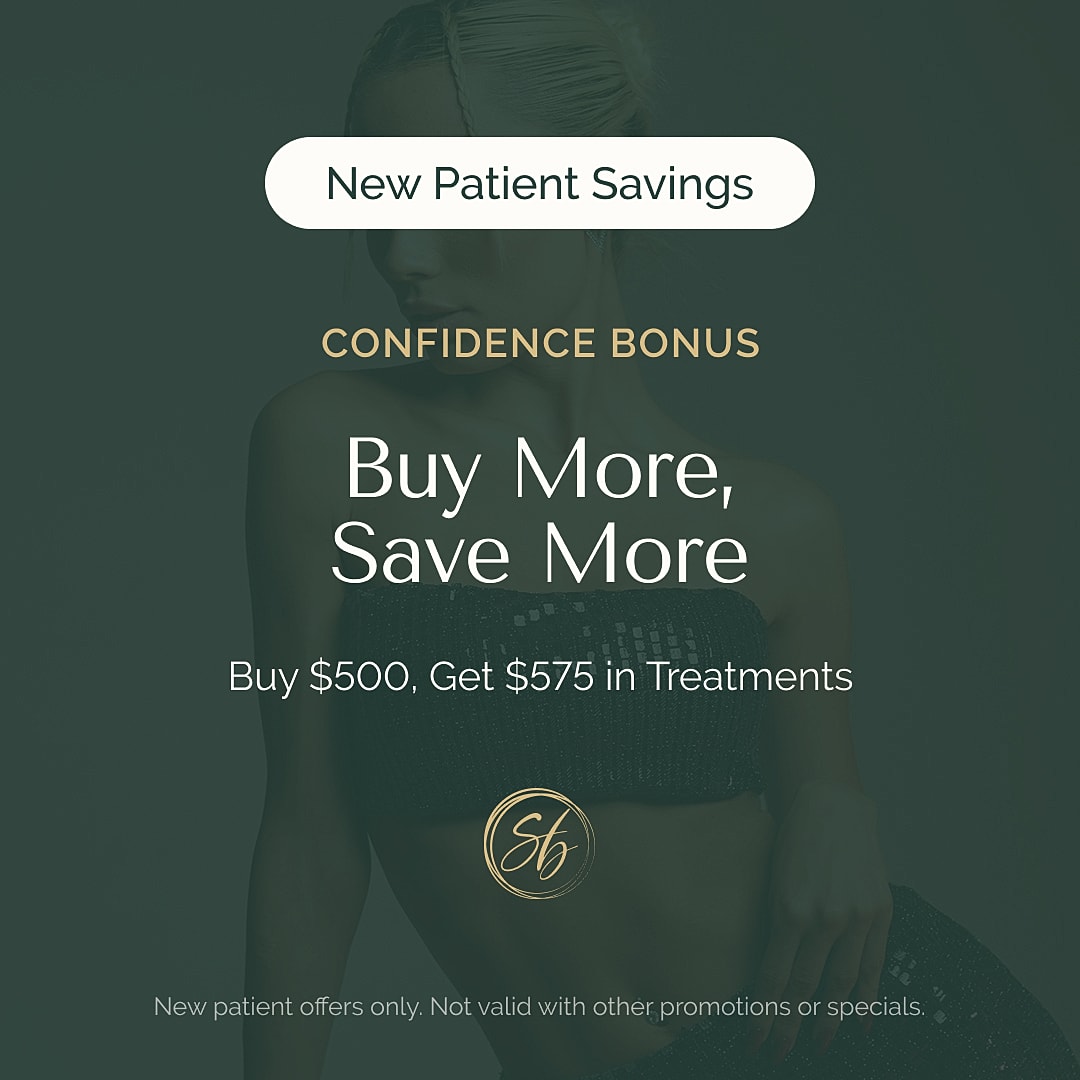 New patient savings promotion details and conditions.